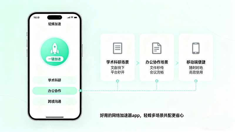 好用的网络加速器排行推荐：轻蜂加速器 app，多场景使用超顺畅