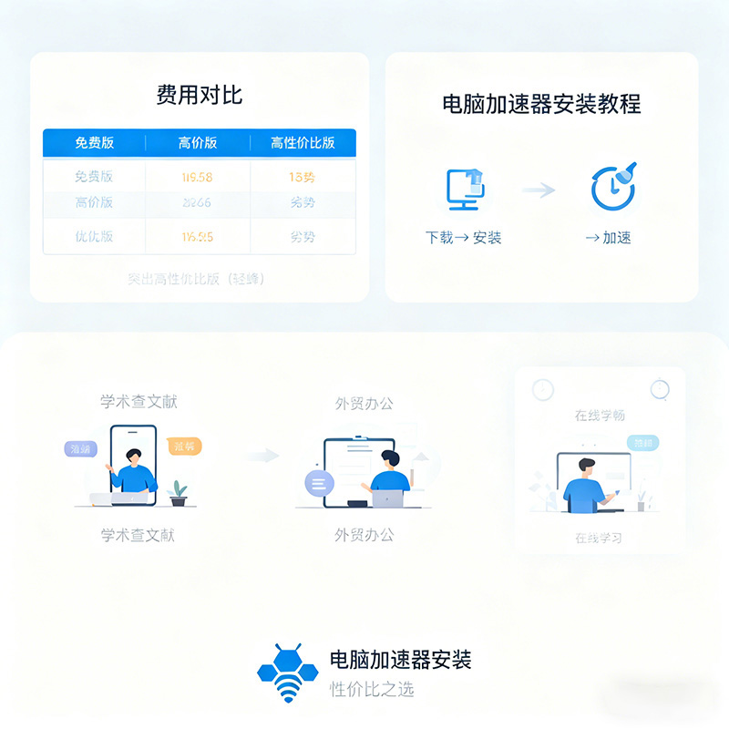电脑加速器安装多少钱？详细教程 + 高性价比推荐，办公学习不踩坑