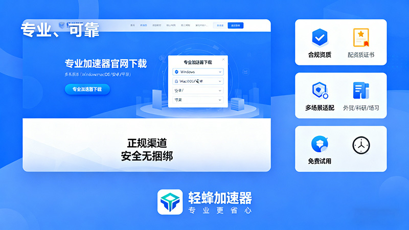 专业加速器下载避坑指南：专用加速器怎么选？专业版加速器才靠谱